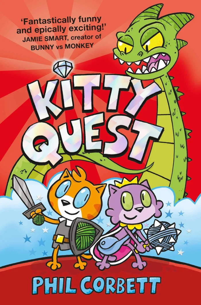 Kitty Quest (1), anglická kniha - komiks