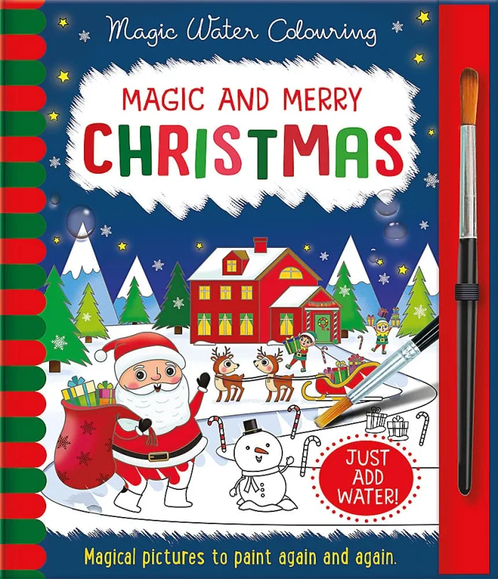 Magic and Merry - Christmas, omaľovánka