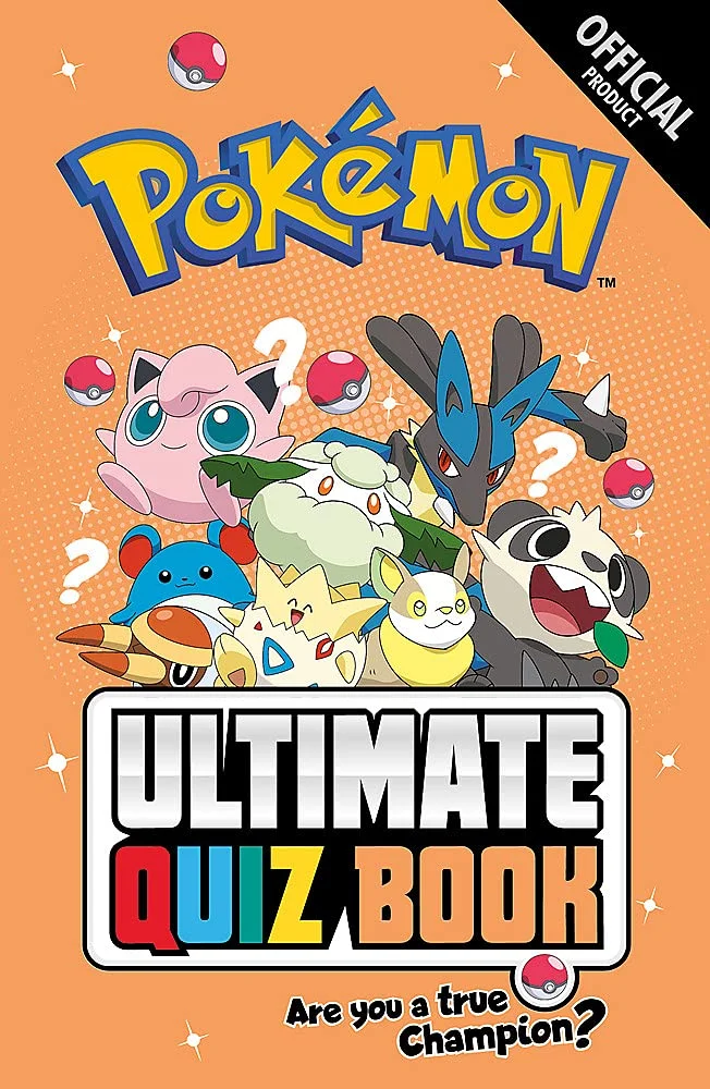 Pokémon Ultimate Quiz Book, anglická kniha