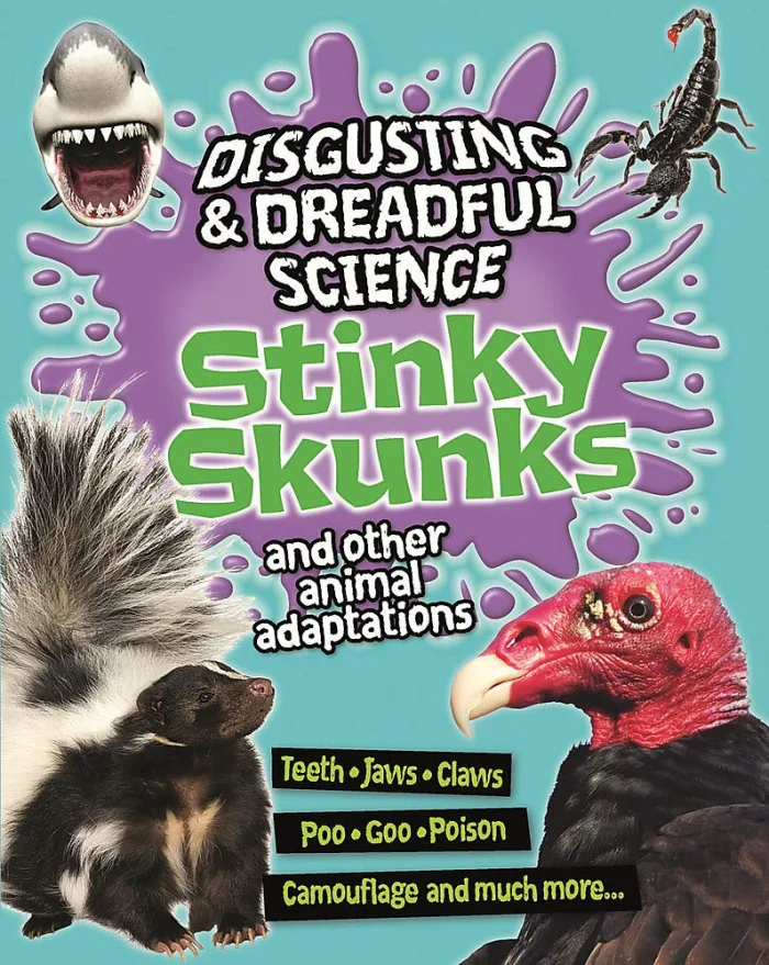 Stinky Skunks and Other Animal Adaptations, anglická kniha