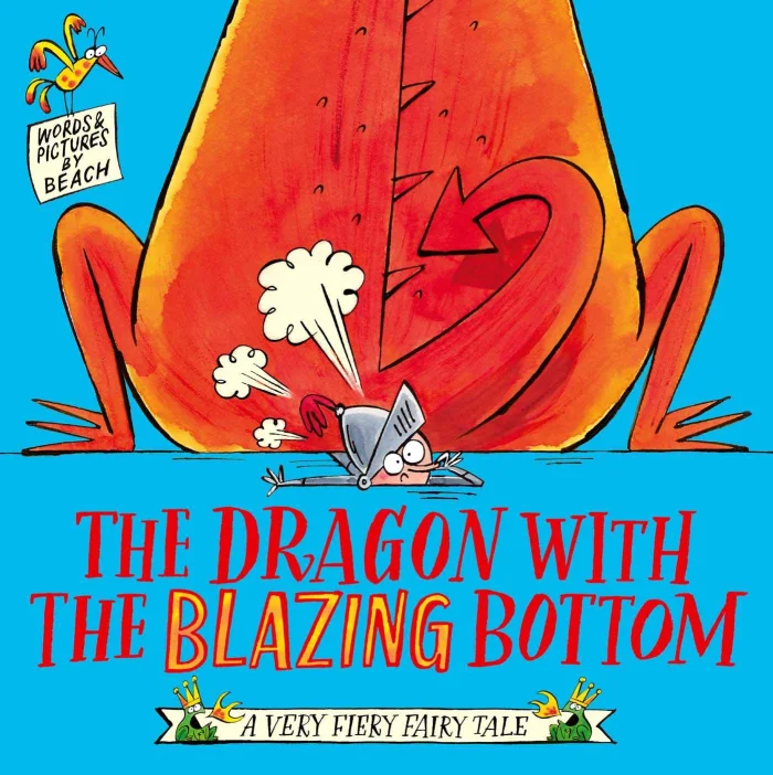 The Dragon with the Blazing Bottom (1), anglická kniha