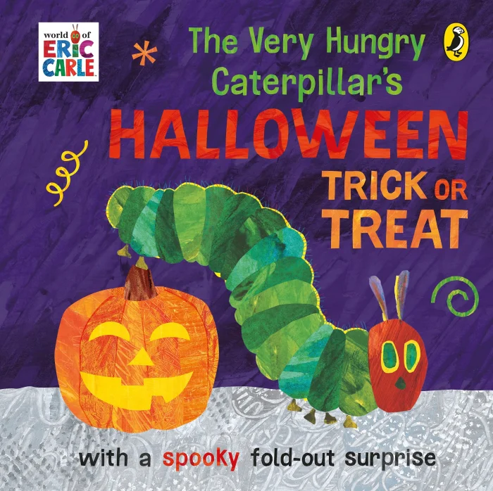 The Very Hungry Caterpillar's Halloween Trick or Treat, anglická kniha - leporelo