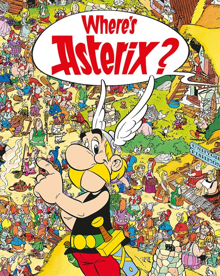 Where's Asterix?, anglická kniha
