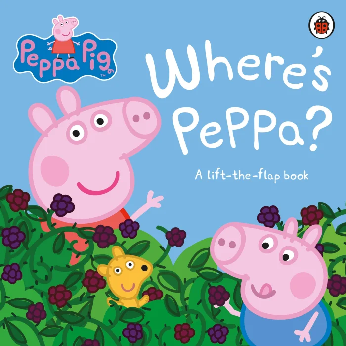 Where’s Peppa?, anglická kniha - leporelo