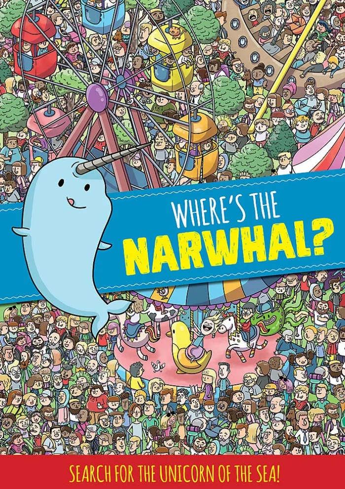 Where's the Narwhal? A Search and Find Book, anglická kniha