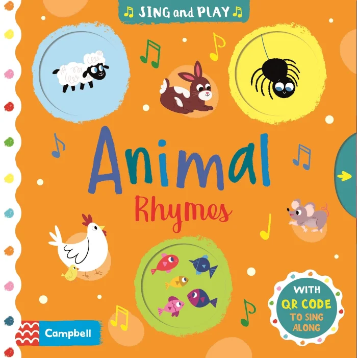 Animal Rhymes, anglická kniha - leporelo