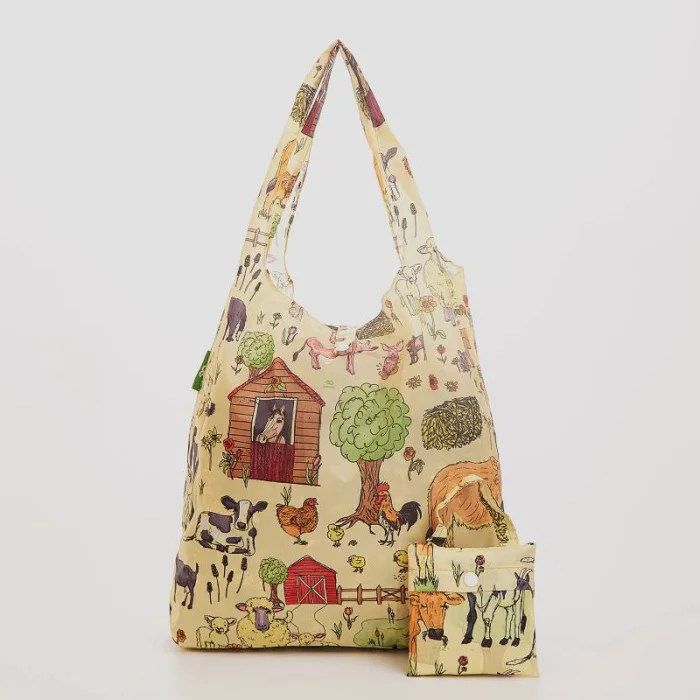 Beige Farmland A38 - Foldable Shopper, skladacia nákupná taška