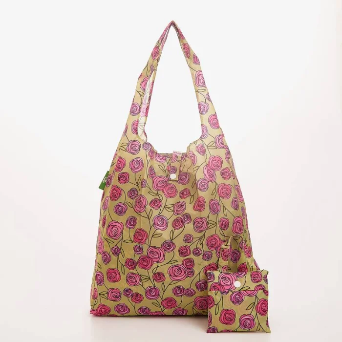 Green Mackintosh Rose A35 - Foldable Shopper, skladacia nákupná taška