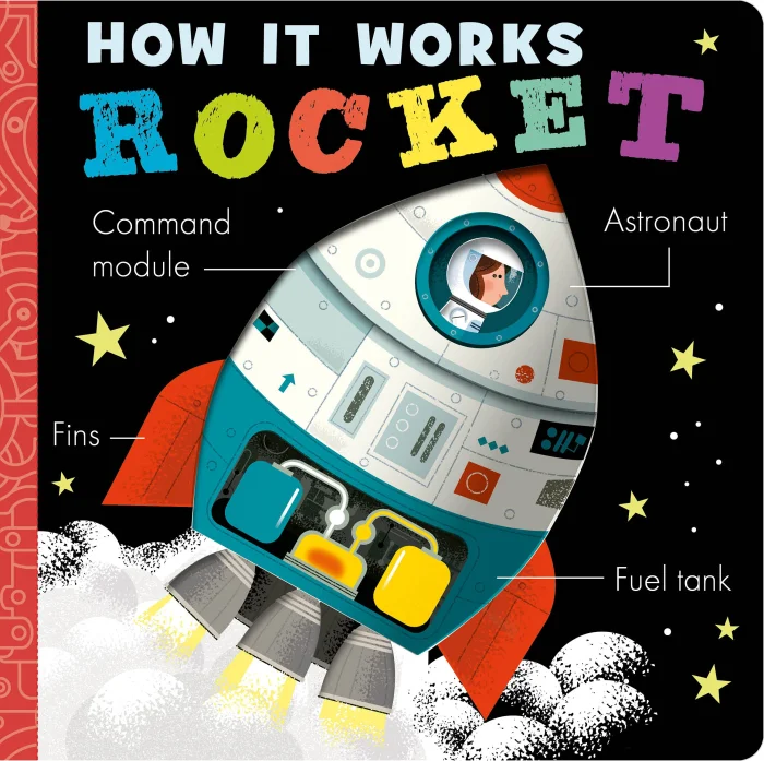 How it Works: Rocket anglická kniha - leporelo