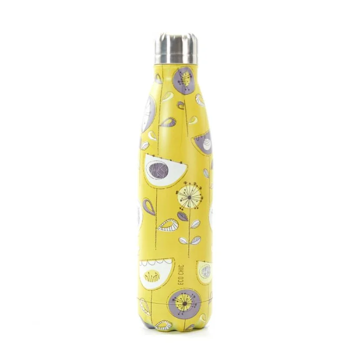 Mustard 1950's Flower T01, antikorová termofľaša