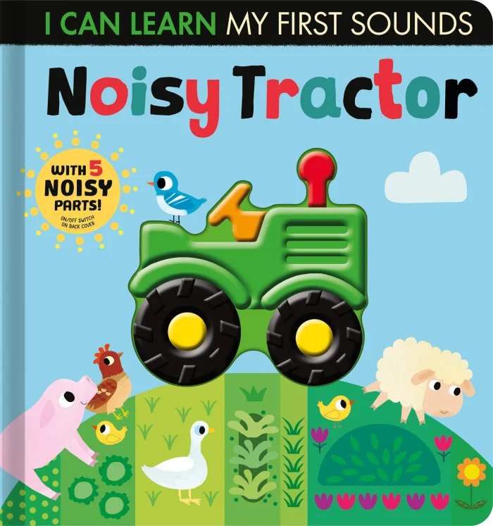 Noisy Tractor, anglická kniha - leporelo