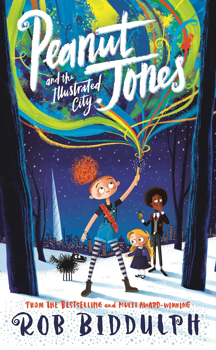Peanut Jones and the Illustrated City, anglická kniha