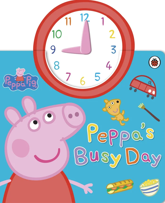 Peppa's Busy Day, anglická kniha - leporelo