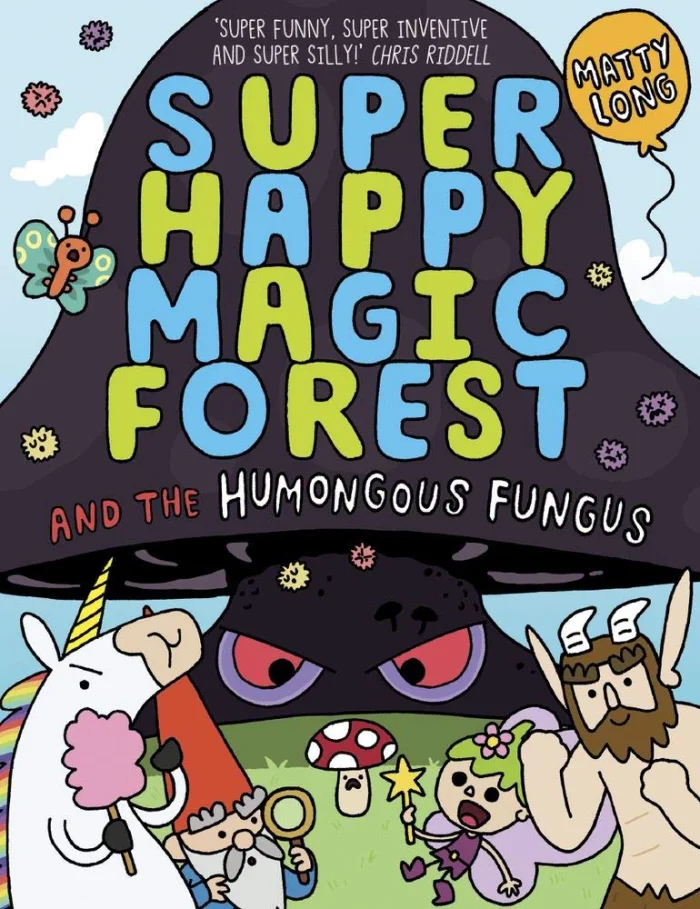 Super Happy Magic Forest and the Humongous Fungus, anglická kniha