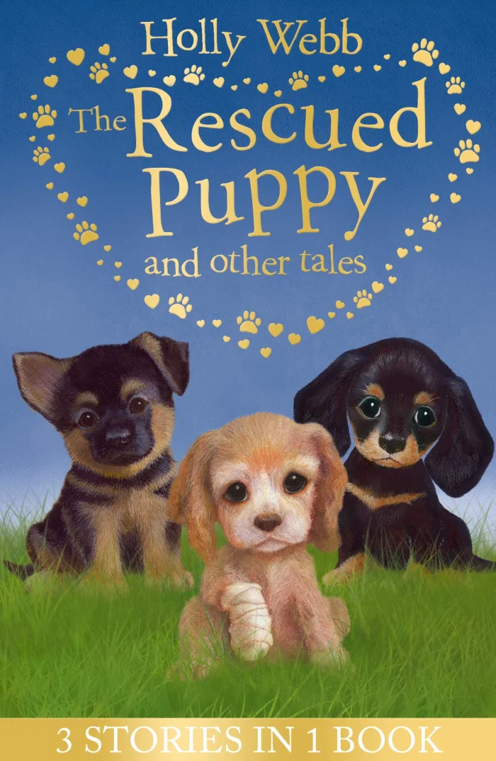 The Rescued Puppy and Other Tales (3 in 1), anglická kniha