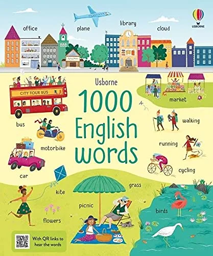 1000 English Words, anglická kniha