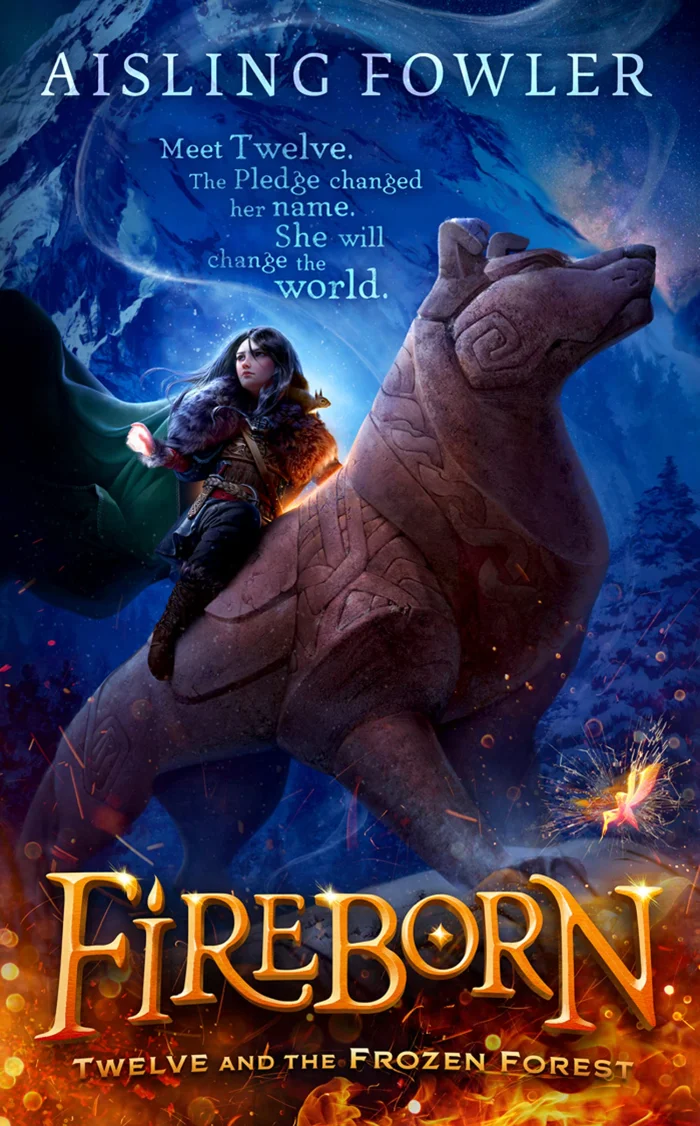 Fireborn: Twelve and the Frozen Forest (1), anglická kniha