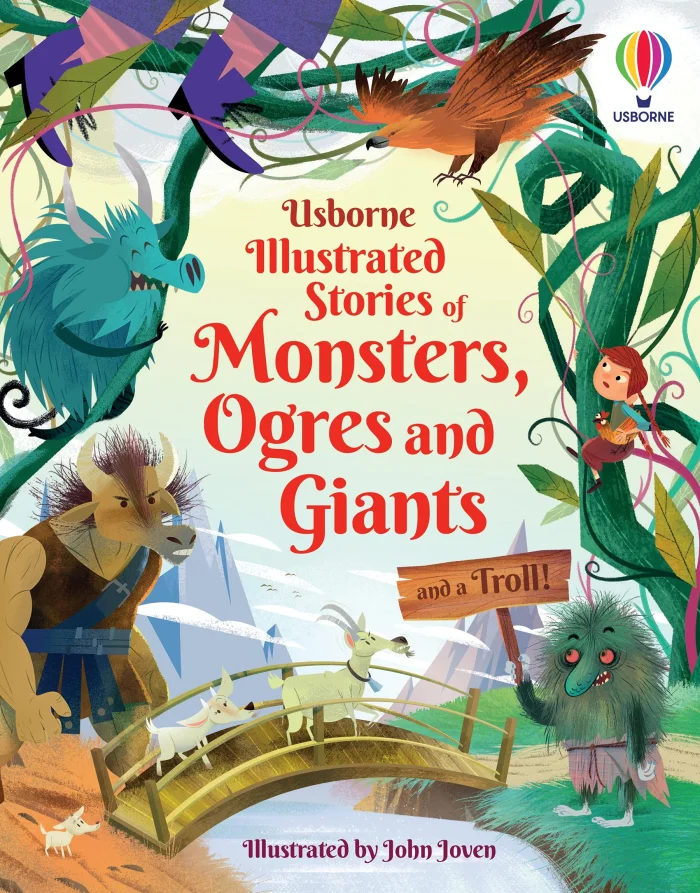 Illustrated Stories of Monsters, Ogres and Giants (and a Troll), anglická kniha