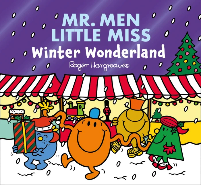 Mr. Men Little Miss Winter Wonderland, anglická kniha