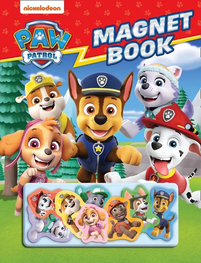 Paw Patrol Magnet Book, magnetická anglická kniha - leporelo