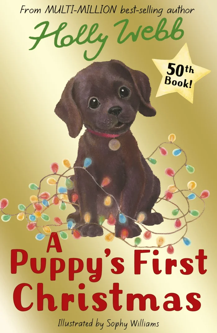 A Puppy's First Christmas (50), anglická kniha