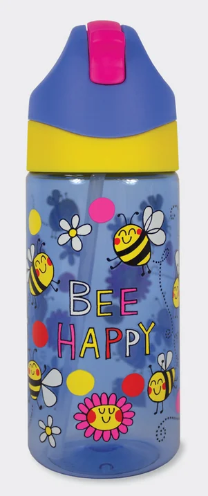 Bee Happy STBOT12, plastová fľaša so slamkou