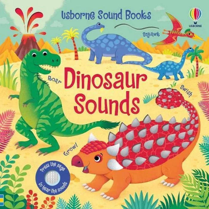 Dinosaur Sounds, leporelo so zvukmi