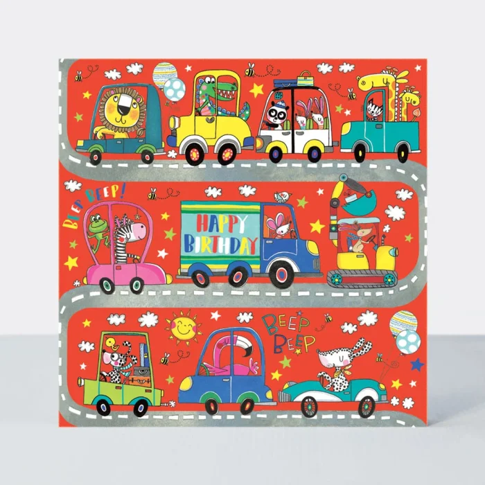 Happy Birthday Beep Beep Cars (JIG68), prianie