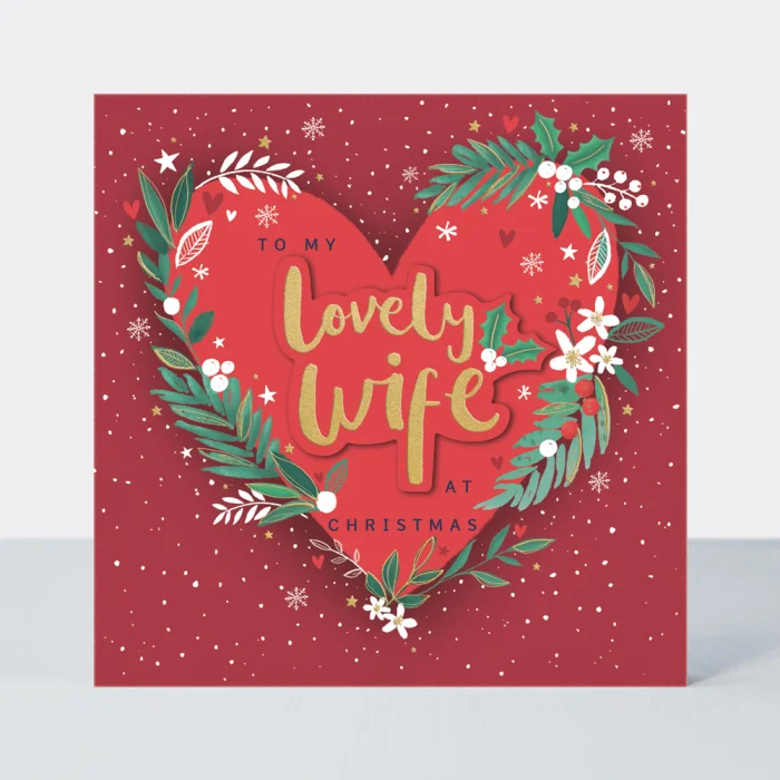 Lovely Wife/Floral Christmas Heart (XBER10), prianie