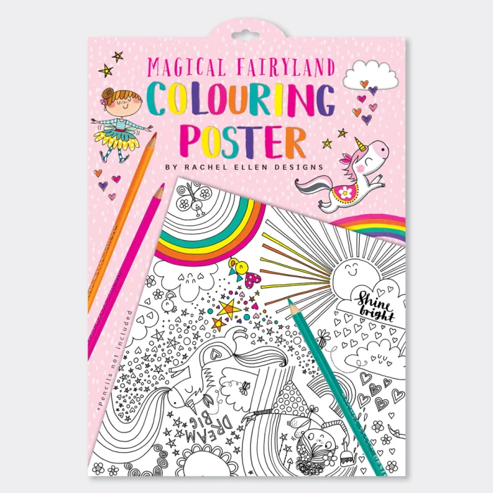 Magical Fairy Land (CPOSTER2), vyfarbovací plagát