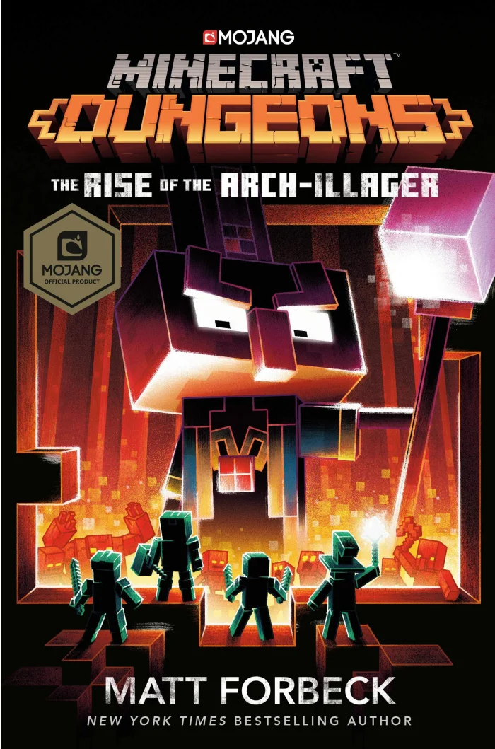 Minecraft Dungeons: Rise of the Arch-Illager, anglická kniha