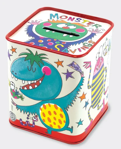 Monster Savings (MONBOX30), plechová pokladnička