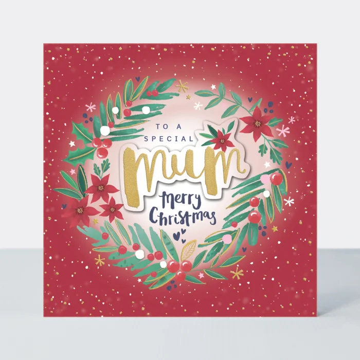 Mum/Christmas Wreath (XBER01), prianie