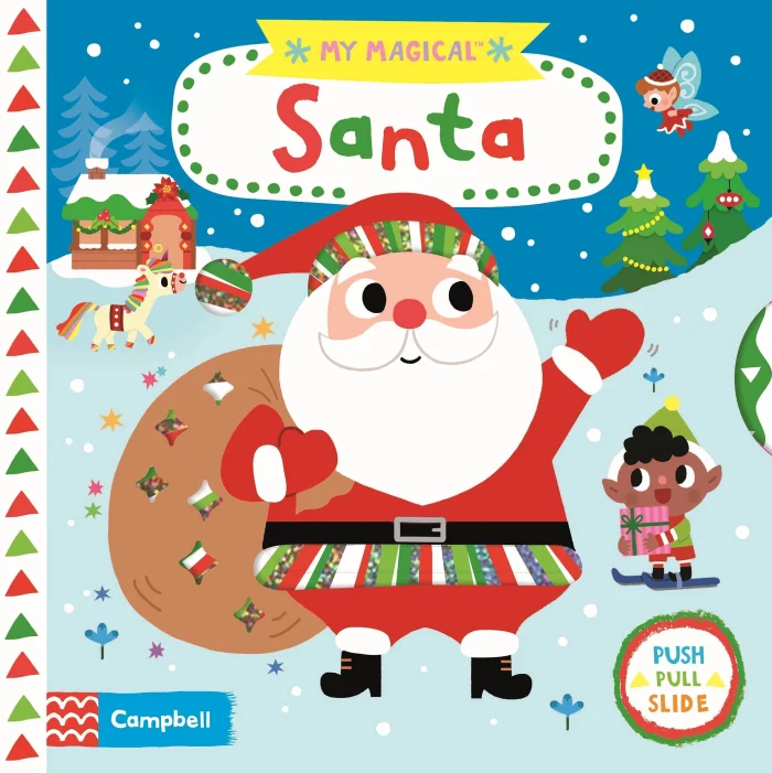 My Magical Santa, anglická kniha - leporelo
