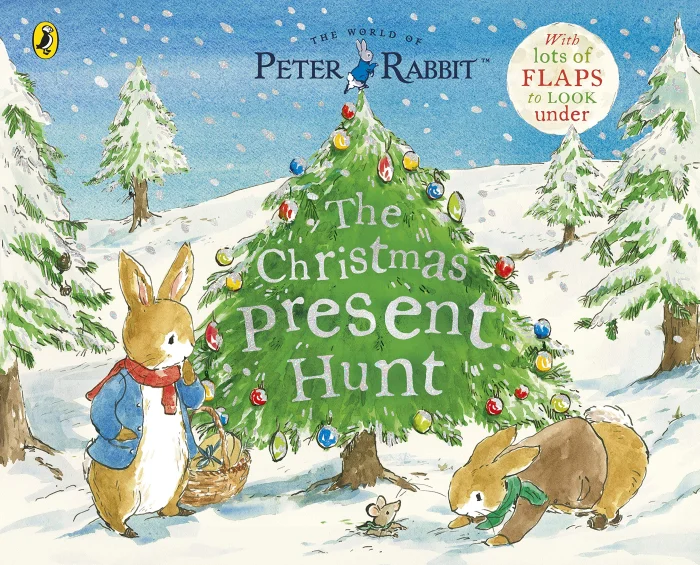 Peter Rabbit The Christmas Present Hunt, anglická kniha