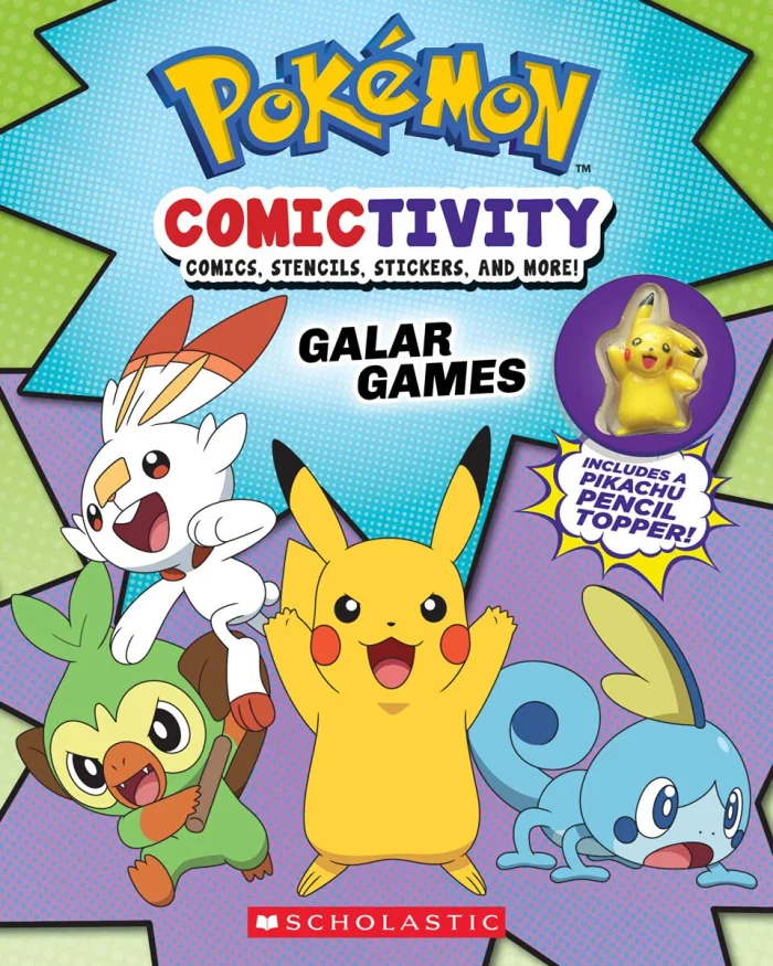 Pokemon: Comictivity Book, anglická kniha