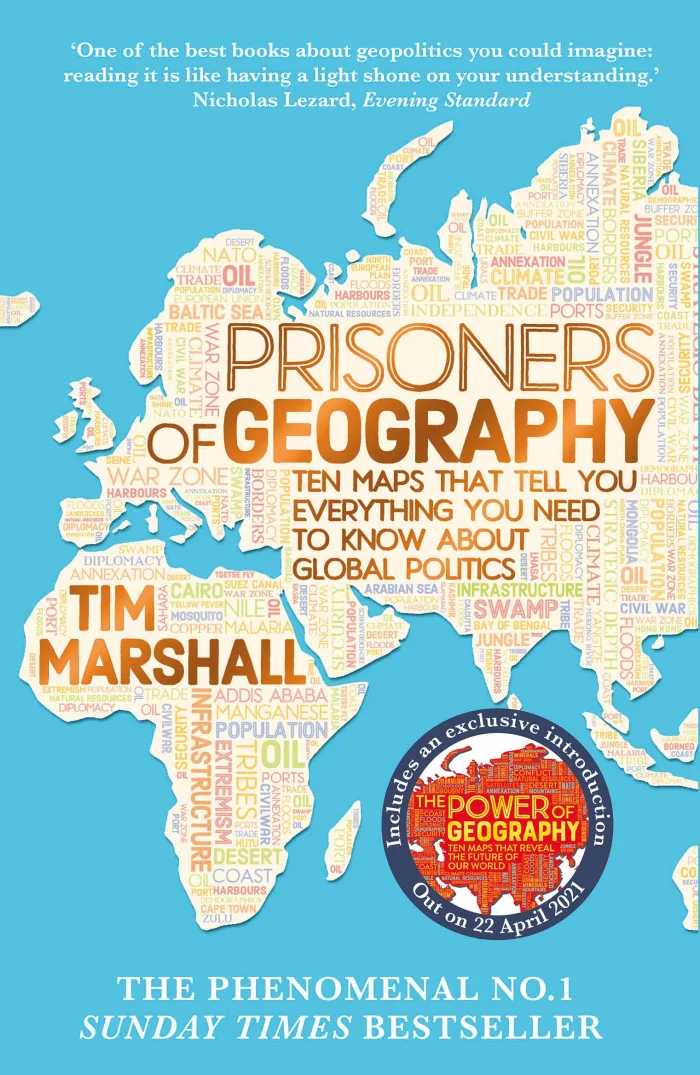 Prisoners of Geography: Ten Maps That Tell You Everything You Need to Know About Global Politics, anglická kniha