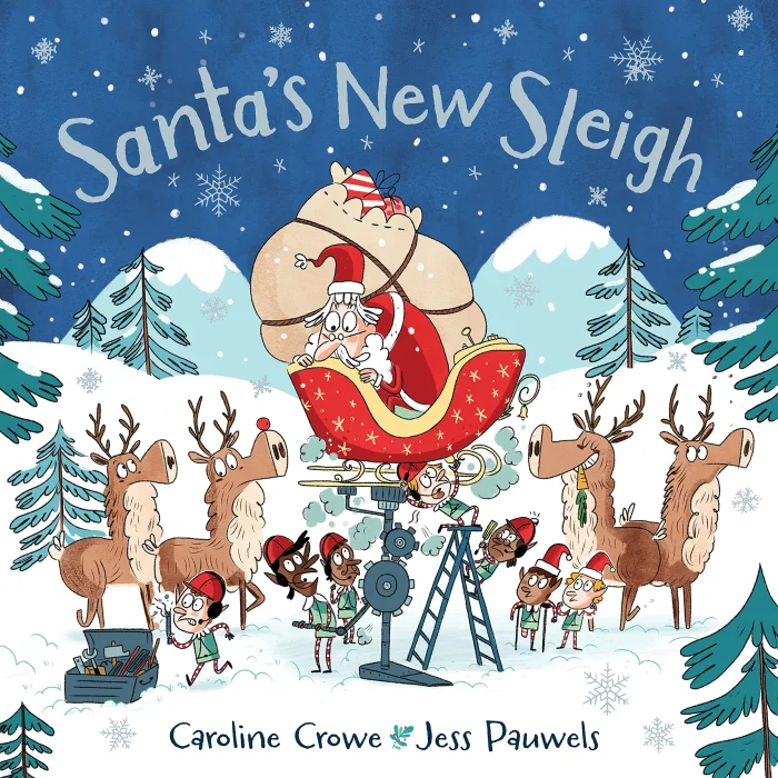 Santa's New Sleigh, anglická kniha