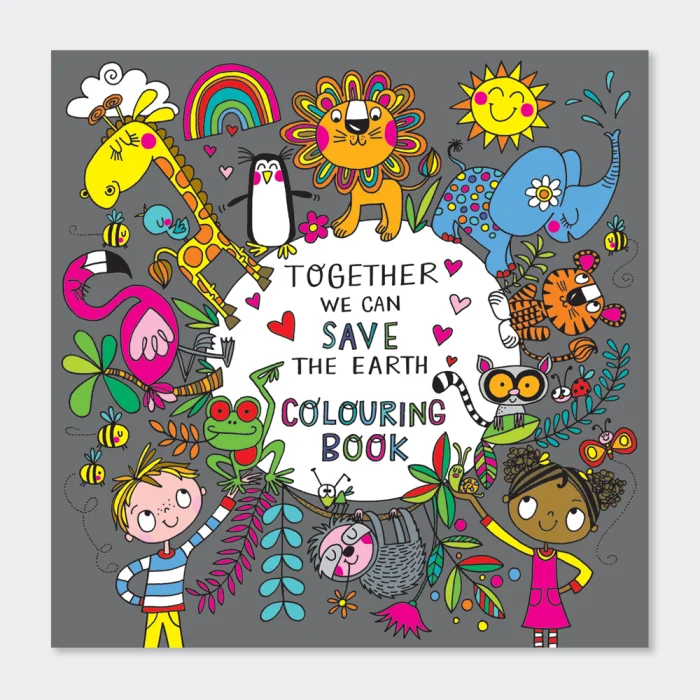 Save the Earth (SQCBK33), omaľovánka
