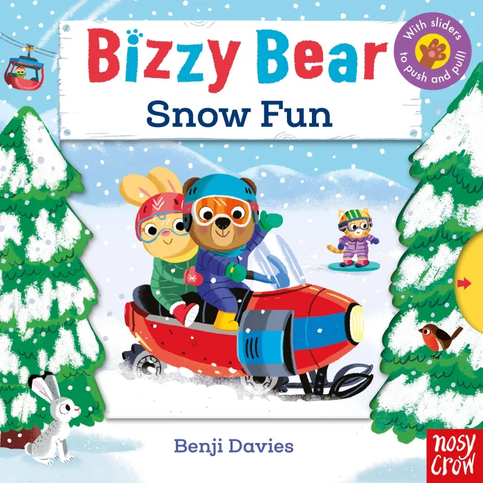 Snow Fun, anglická kniha - leporelo