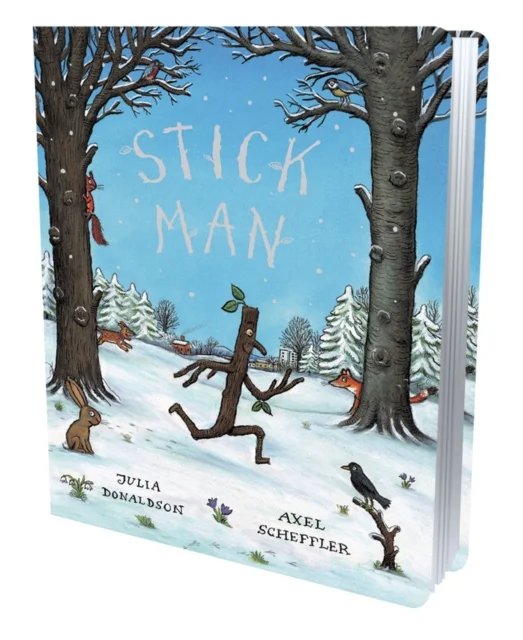 Stick Man, anglická kniha - leporelo