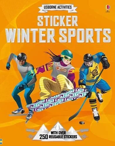 Sticker Winter Sports, nálepkový zošit