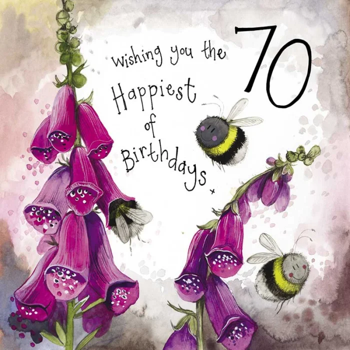 Sunshine 70th Bee Birthday (S432), prianie