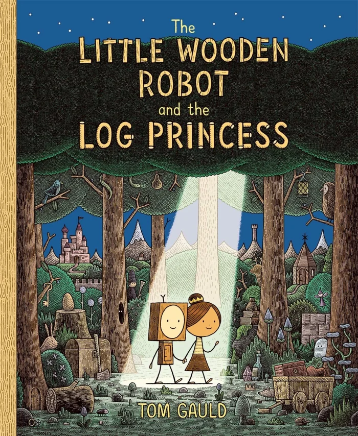 The Little Wooden Robot and the Log Princess, anglická kniha