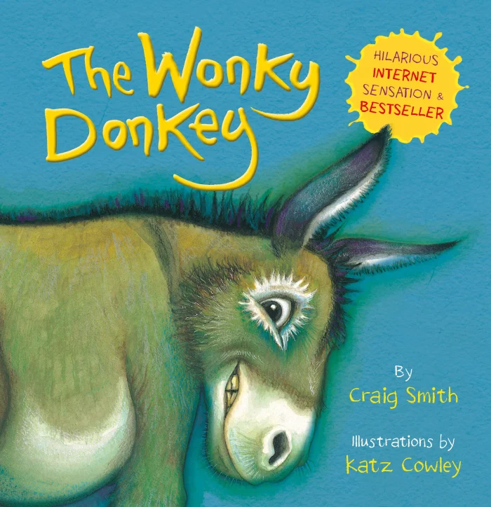 The Wonky Donkey, anglická kniha - leporelo