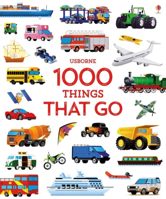 1000 Things That Go, anglická kniha