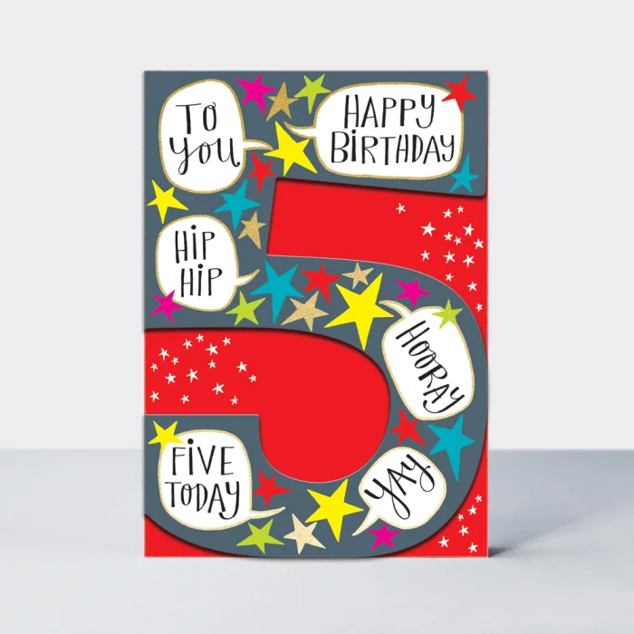 Age 5 Boy/Hip Hip Hooray Yay (DIT10), prianie
