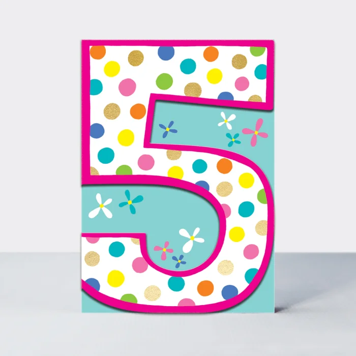 Age 5 Girl/Spots & Flowers (DIT09), prianie