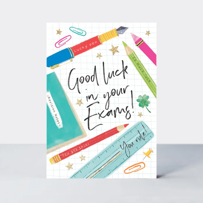 Good Luck in Exams/Stationery (BRIGHT09), prianie