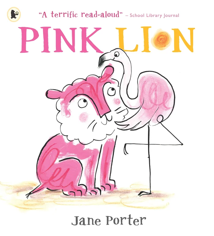 Pink Lion, anglická kniha